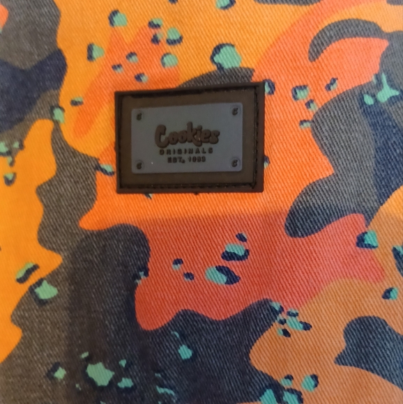 Cookies Mendocino Black & Orange Camo Vest - Picture 7 of 11